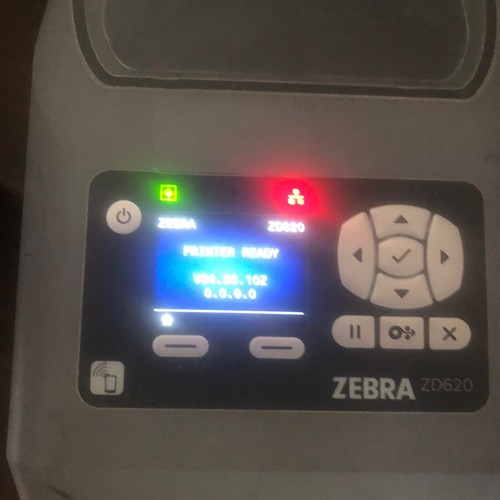 Zebra ZD620t 300 DPI Printer Ethernet Network, USB, Bluetooth ZD62043-T01F00EZ - Picture 8 of 8