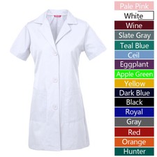 Women's Lab Coat Short Sleeves