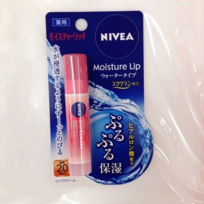 Nivea Water type Moisture Rich Lip stick Fruity Honey scent Balm 3.5g Skin Care