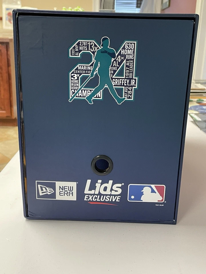 Griffey Jr New Era by Lids Four Pack Hats Retirement Celebration W/Mint Box! - Image 4 of 4