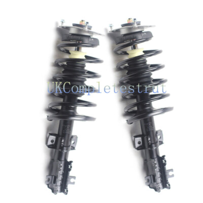 Front 2 Complete Quick Struts & Coil Spring Assembly for 2001-2007 Volvo V70 BJ