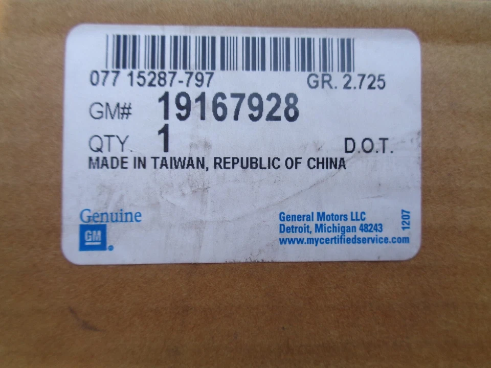 Faro de transporte Chevy Venture 1999 Montana 1997 1998 LH nuevo GM 19167928 Foto 4 de 4