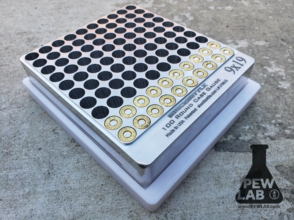 Botella de choque elevadora Hundo Case Gauge 9 mm 38 SC Foto 4 de 4