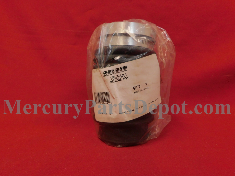 NEW/ OEM Mercruiser / Quicksilver Bellows Assembly Part#: 18654A1