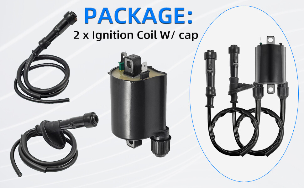 セット さ Set of 2 Ignition Coils + Caps For Shadow Spirit 750 VT750DC