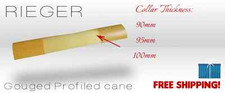 RIEGER 20 pieces Bassoon Cane GOUGED PROFILED PREMIUM QUALITY FREE SHIPPING 
