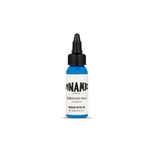 Dynamic Color Electric Blue Tattoo Ink 1oz Professional Quality USA Made