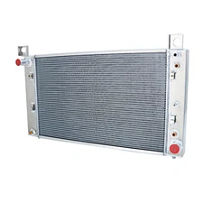 Aluminum Radiator For 1999-2012 Chevy Silverado 1500 2500;GMC Yukon 5.3/4.8L V8