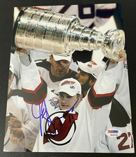 Jamie Langenbrunner signed New Jersey Devils autographed 8x10 Photo PSA
