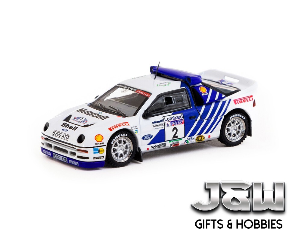ターマックワークス 1/64 フォード RS200 ロンバード RAC ラリー Tarmac Works Ford RS200 Lombard RAC Rally 1986 S. Blomqvist