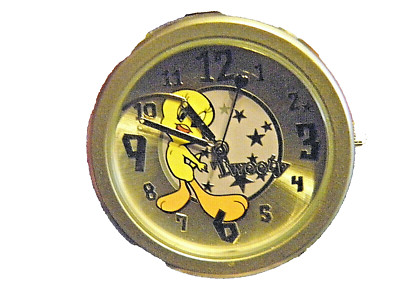 VINTAGE TWEETY BIRD QUARTZ WRIST WATCH BY CAITS NOT TESTED NEEDS BATTERY USED 3W
