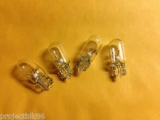 (4) INCANDESCENT LAMPS 8V-300mA /STA-2100/STA-2100D/STA-2080 Realistic BULBS 