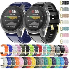 Silicone Watch Band Strap For Garmin Fenix 7S 6S Pro 5S Plus Epix Pro Gen 2 42mm