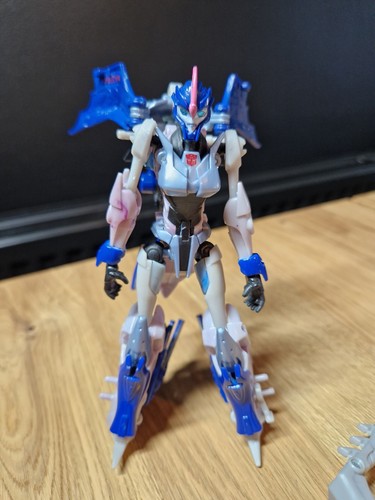 Hasbro Transformers Prime Arcee Beast Hunters Deluxe 5" Bicicleta Figura Juguete RARO - Imagen 4 de 6