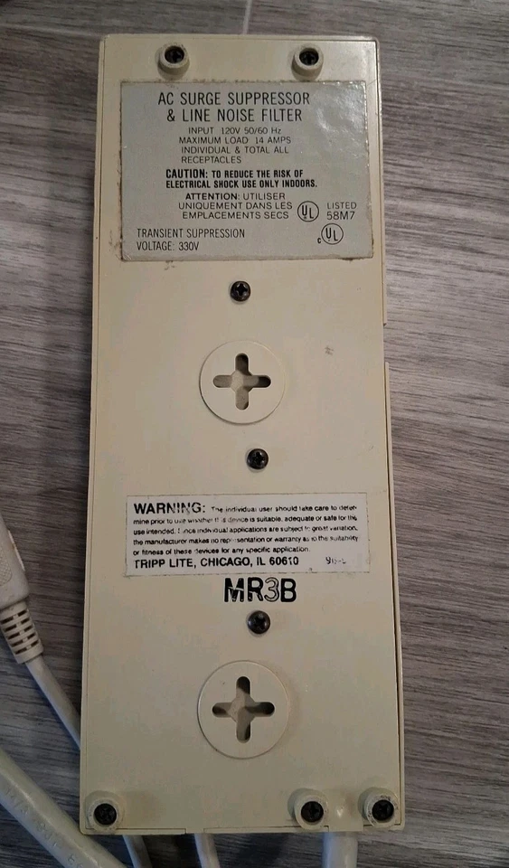 Tripp-Lite Power Miser Auto Monitor Shutdown Timer & Surge Supressor 120V 60HZ - Image 3 of 4