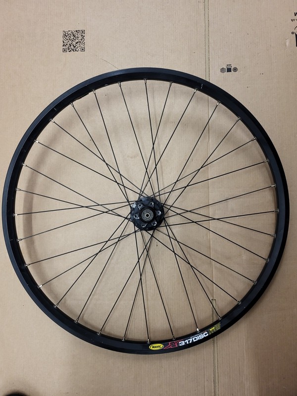 Mavic X317 Disc Rim DT Swiss 370 Hub 26" Front Wheel