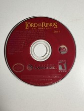 Lord Of The Rings The Third Age (Gamecube, 2004) Loose Game Disc 1 Only Tested