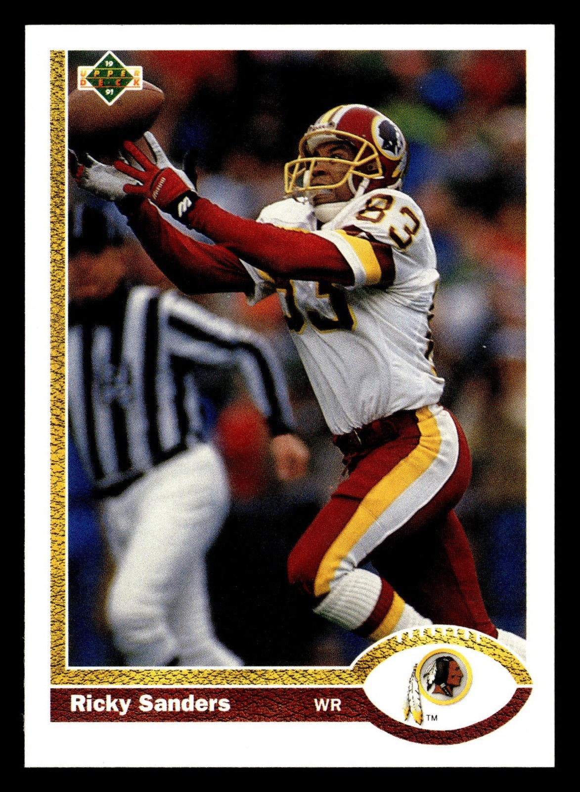 1991 Upper Deck Ricky Sanders #141
