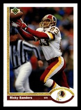 1991 Upper Deck Ricky Sanders #141