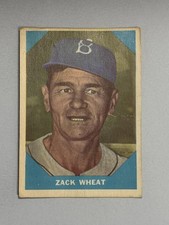 Zack Wheat 1960 Fleer Baseball Greats Dodgers #12 O520