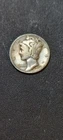 1939 D Mercury Dime Fine - 90% Silver Coin . FREE Fast Shipping!!