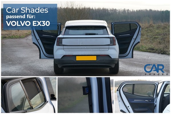 Sonnenschutz FüR Volvo EX30 Ab Bj. 2024, Blenden Hintere TüRen-image