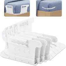 Bed Sheet Holders for Corners, Sheet Holders Keep Sheets Firm & Tight - Lock Fit