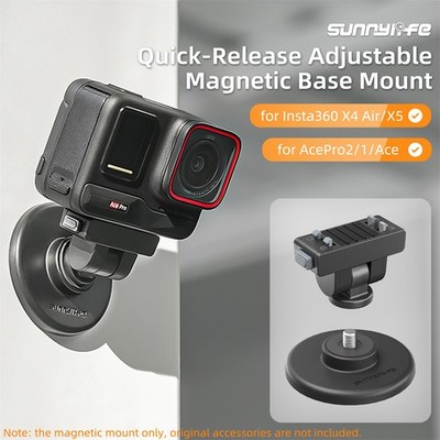 Sunnylife Schnellverschluss-Magnethalterung für Insta360 X4 Air/X5/Ace Pro/Ace