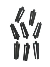 (8) AGILENT QLA Nylon 3-Pronged Capsule Sinkers CAPWHT-VK 12-3050