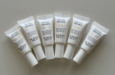 Lot Of 6 Sunday Riley Good Genes Lactic Acid Treatment .17oz Each New No Box