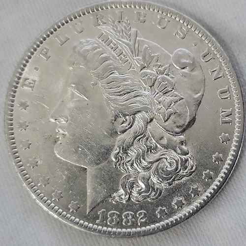 1882 O Morgan Silver Dollar in BU Condition