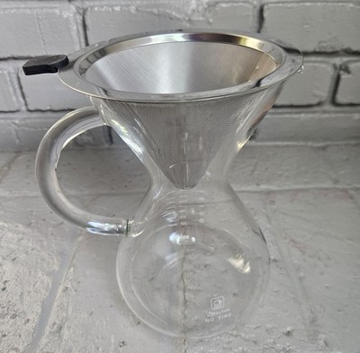 Coffee Gator Pour Over Coffee Maker 6 Cups Glass