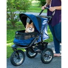 Pet Gear No-Zip Jogger Pet Stroller for Cats/Dogs, Zipperless Entry, Airless ...
