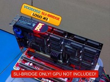 3DFX VOODOO 2 SLI (LOGO #2 RED - SHORT)