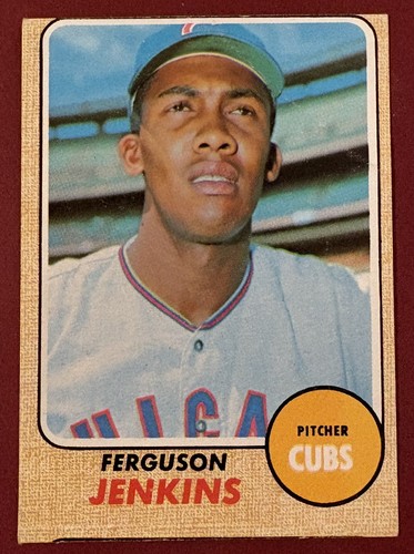 Ferguson Jenkins #410 1968 Topps card