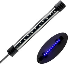LED Aquarium Light 3 W Underwater USB Fish Tank Light Blue Submersible Aquarium