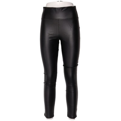 Leggings, Größe: M/L, Schwarz, Elasthan/Polyester, Einfarbig, Damen #pKX