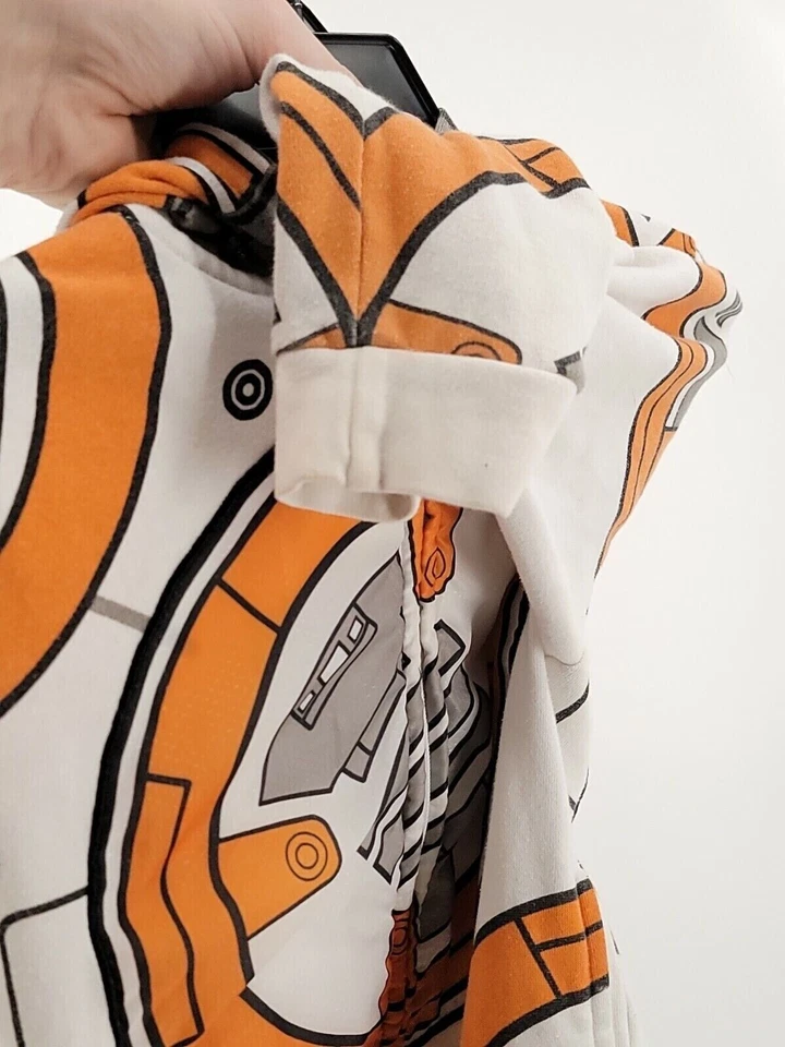 Sudadera con Capucha Star Wars Niños Talla Med Multicolor Manga Larga Gráfico Cremallera Foto 3 de 4