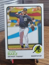 Javier Baez - 2022 Topps Heritage High Numbers #692 - Image Variation - SP