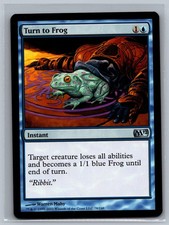 Magic The Gathering Magic 2012 Turn to Frog #78/249 MTG TCG CCG M12