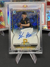 2023 Bowman Chrome Zander Mueth Speckle Auto 