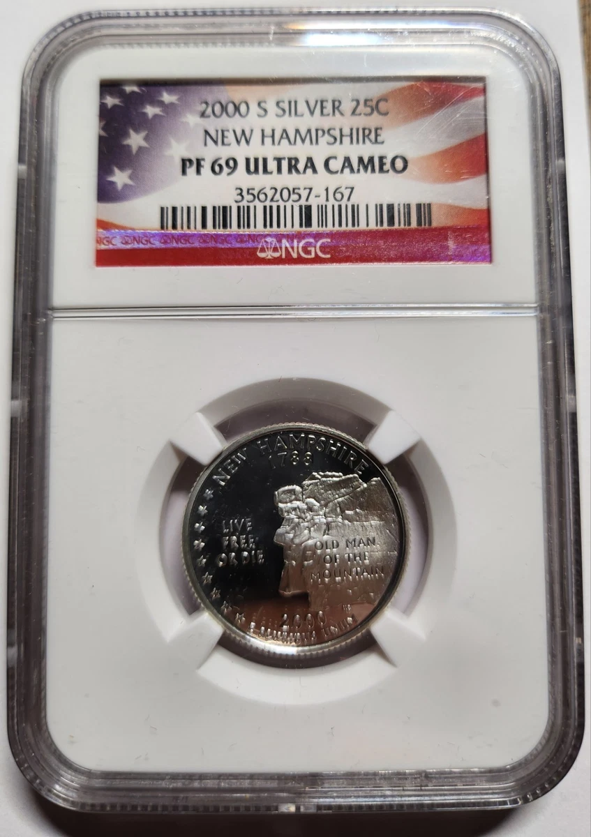 Proof Silver PR 69 NGC US State Quarters 1999-2008 for sale | eBay