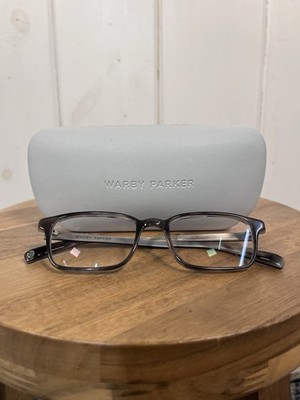 Warby Parker Wilkie 150 Greystone Eyeglasses Optical Frame 50-18-145 with case