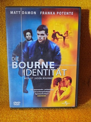 Die Bourne Identität (2002, DVD) Matt6 Damon, Franka Potente **FSK12**