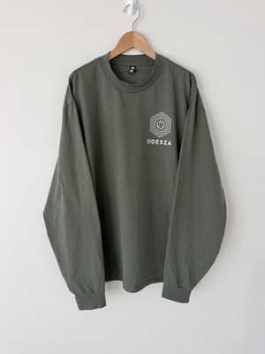 ODESZA The Last Goodbye San Francisco Pop-up Maze Longsleeve Green Large