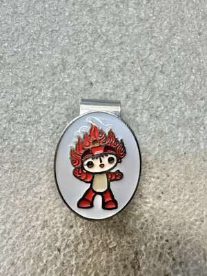 Beijing Summer OLYMPICS 2008 Huanhuan Mascot Money clip 1.25  