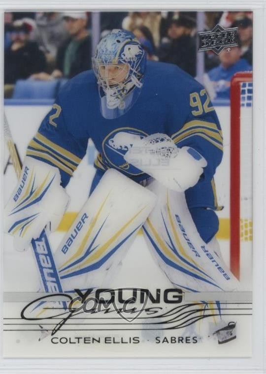 2025-26 Upper Deck Series 2 Young Guns Clear Cut Colten Ellis #472 Rookie RC