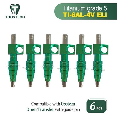 6pcs Fixture Pick-up Impression Coping Impression Transfer Fits to Osstem TS