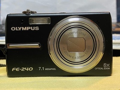 OLYMPUS FE-240 kompakte Digitalkamera 7,1MP 5x optischer Zoom getestet