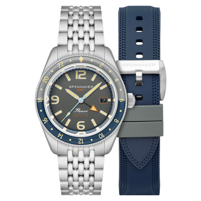 Spinnaker Fleuss Stainless Steel 43mm Japanese Automatic Wristwatch SP-5120-11